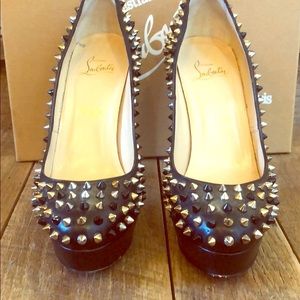 Christian Louboutin spike heels